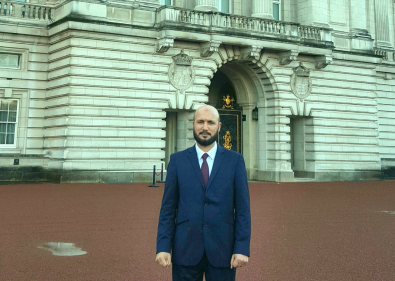 Noor Ul Haq- Community Nurse attends Reception at Buckingham Palace with His Majesty The King